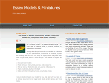 Tablet Screenshot of essexmodelsandminiatures.co.uk